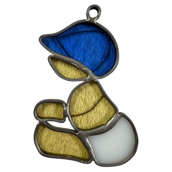 Stained Glass Baby Toddler Suncatcher Hanging Nursery Playroom Window Decor 4.5" - Picture 3 of 6